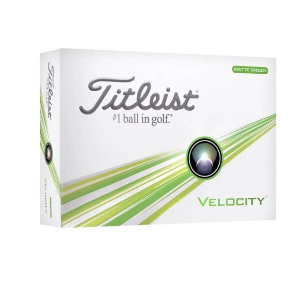 Titleist | Balles Velocity Verte