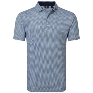 FootJoy | Polo Scallop Geo Piqué