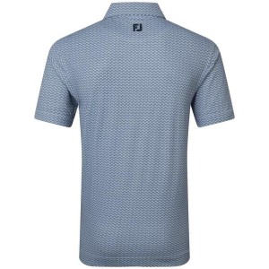 FootJoy | Polo Scallop Geo Piqué