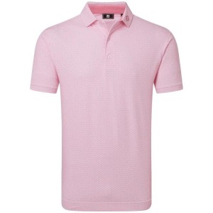 FootJoy | Polo Scallop Geo Piqué