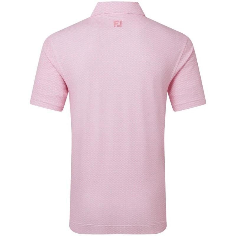 FootJoy | Polo Scallop Geo Piqué