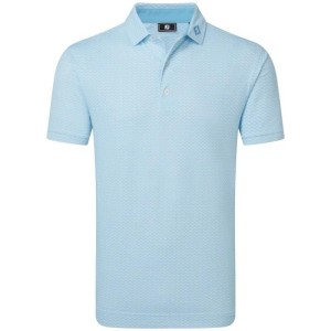 FootJoy | Polo Scallop Geo Piqué