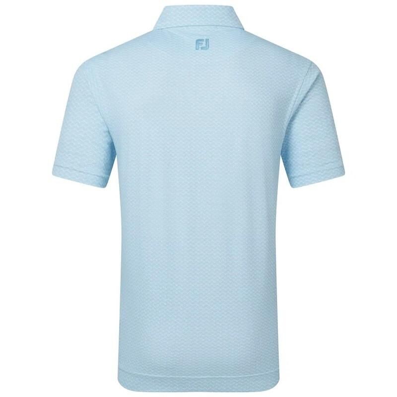 FootJoy | Polo Scallop Geo Piqué