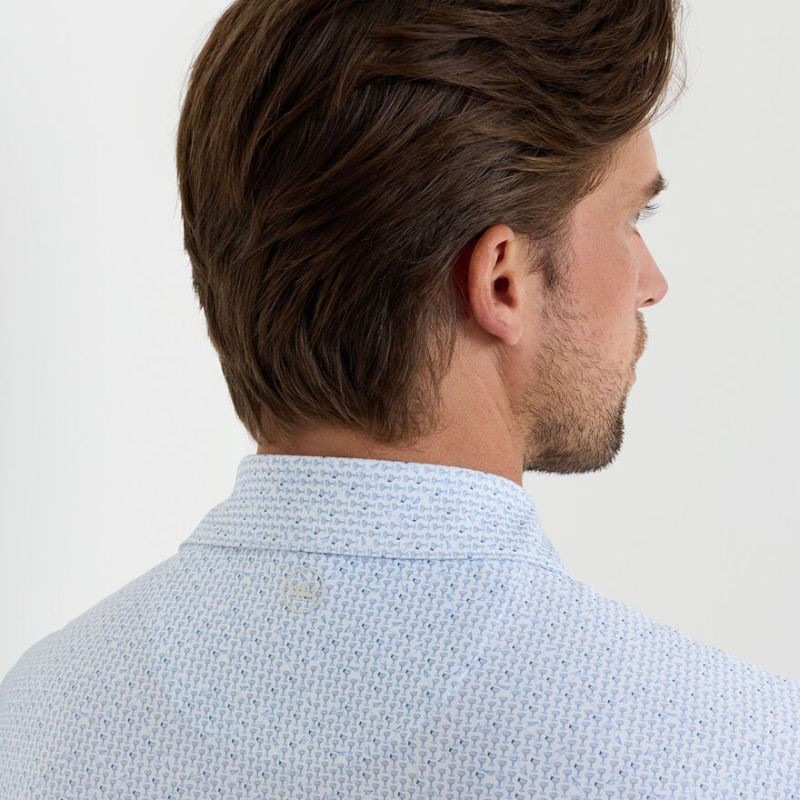 Polo Peter Millar Paper Plane Performance Jersey