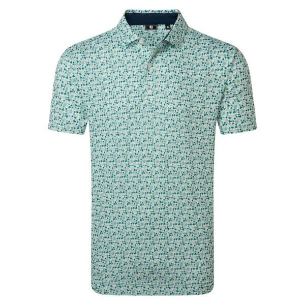 FootJoy | Polo Surfs Up Print Lisle