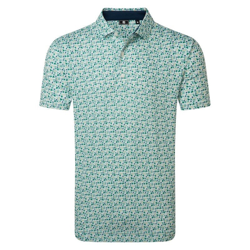 FootJoy | Polo Surfs Up Print Lisle