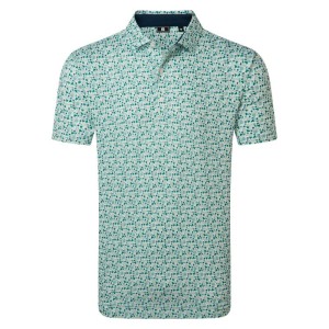FootJoy | Polo Surfs Up Print Lisle