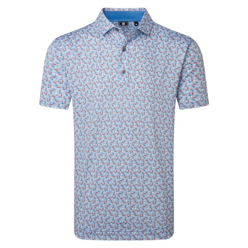 FootJoy | Polo Surfs Up Print Lisle
