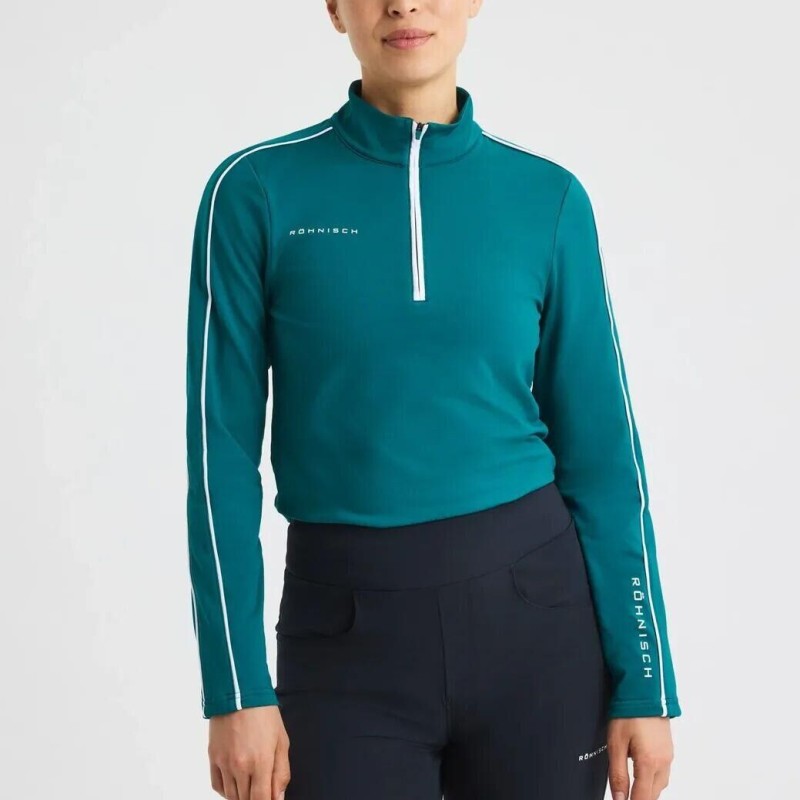 Rohnisch | Polo Amie Brushed Midlayer femme