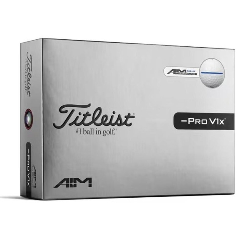 Titleist | Balles Pro V1x Left Dash Performance Alignment