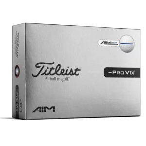 Titleist | Balles Pro V1x Left Dash Performance Alignment