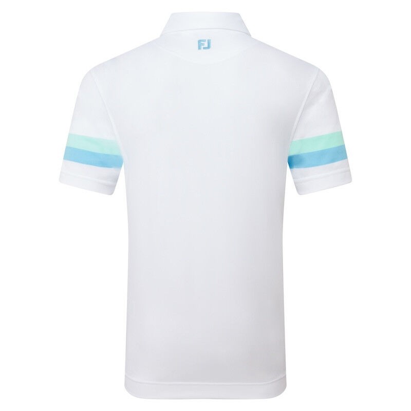 FootJoy | Polo Sleeve Stripe Pique
