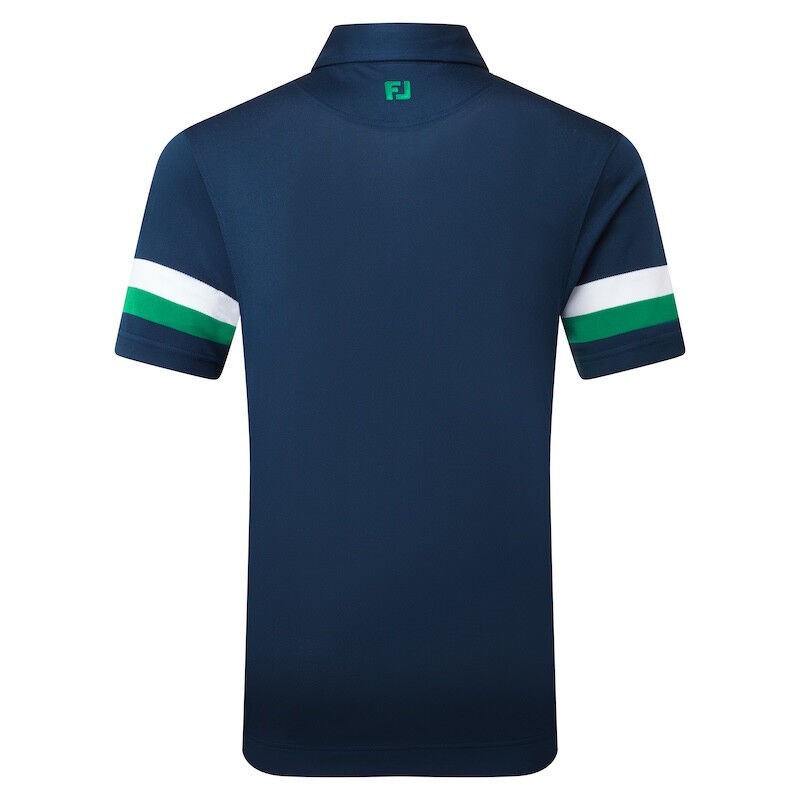 FootJoy | Polo Sleeve Stripe Pique