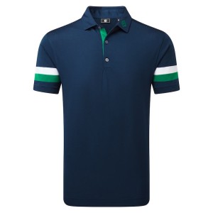 FootJoy | Polo Sleeve Stripe Pique