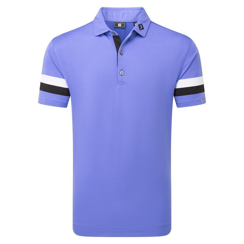FootJoy | Polo Sleeve Stripe Pique