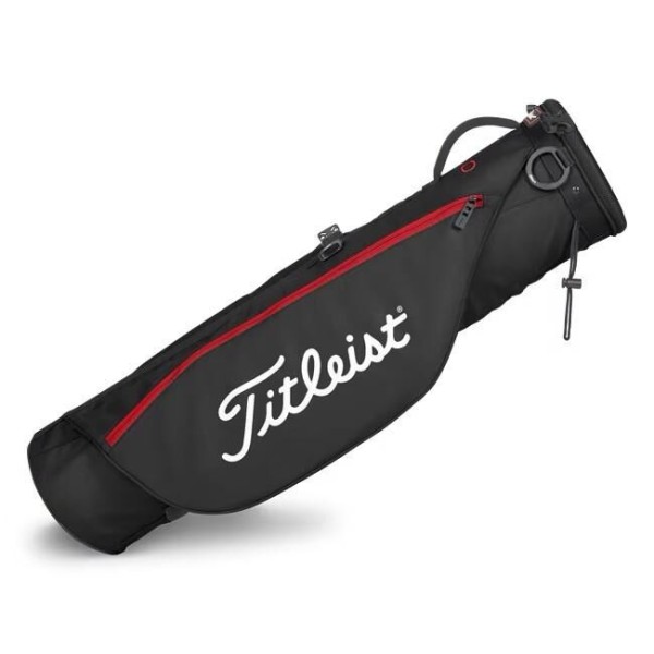 Titleist | Sac Portable Carry Bag Noir/Noir/Rouge