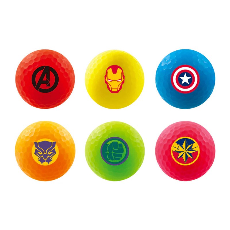 Volvik | Coffret 6 Balles Avengers