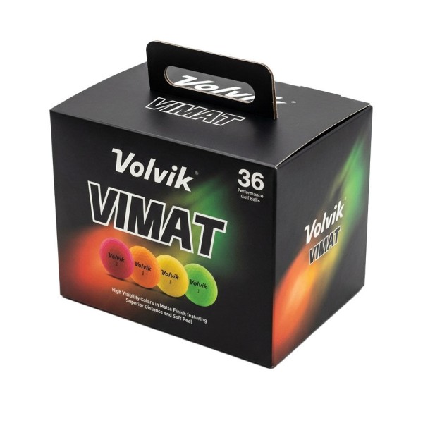 36 Balles Volvik Vimat 4 couleurs