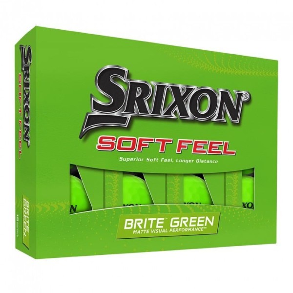 Balles de Golf Srixon Soft Feel 13 Brite 2023 - Performance et Visibilité