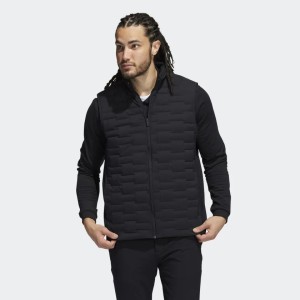 Veste sans manches Adidas FrostGuard Full-Zip Matelassée ADIDAS - Vestes Golf Hommes