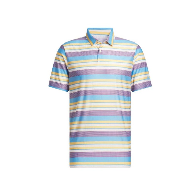Polo Adidas Heat Ready Stripe Semi Spark ADIDAS - Polos Hommes