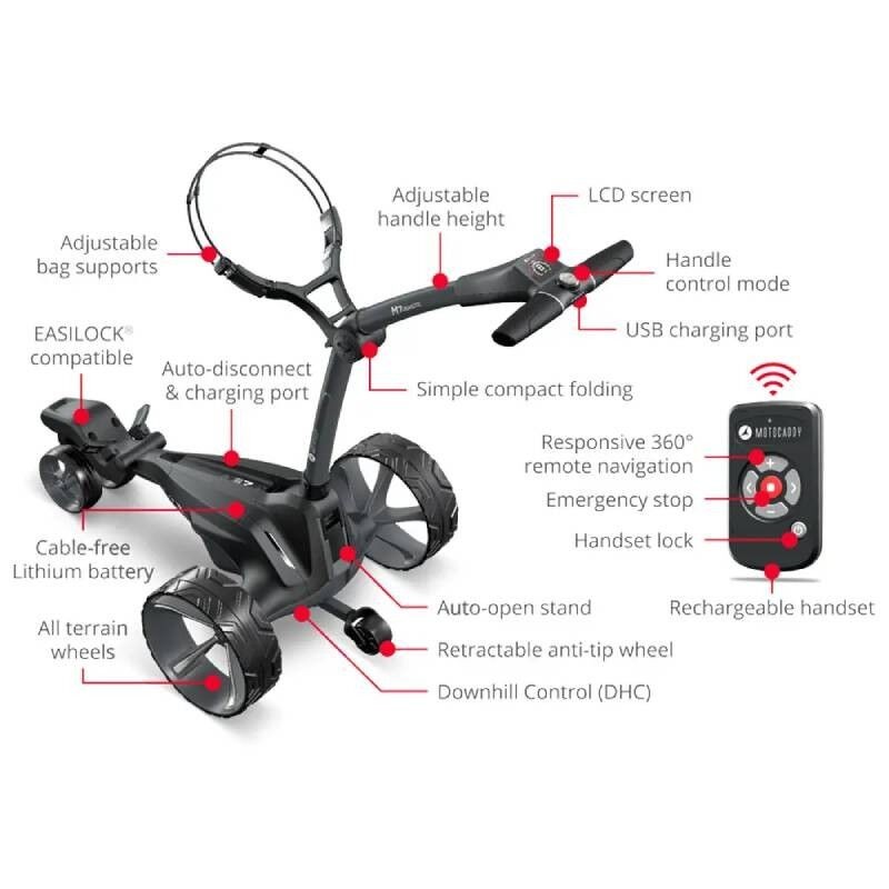 Chariot électrique Motocaddy M7 Remote 2023