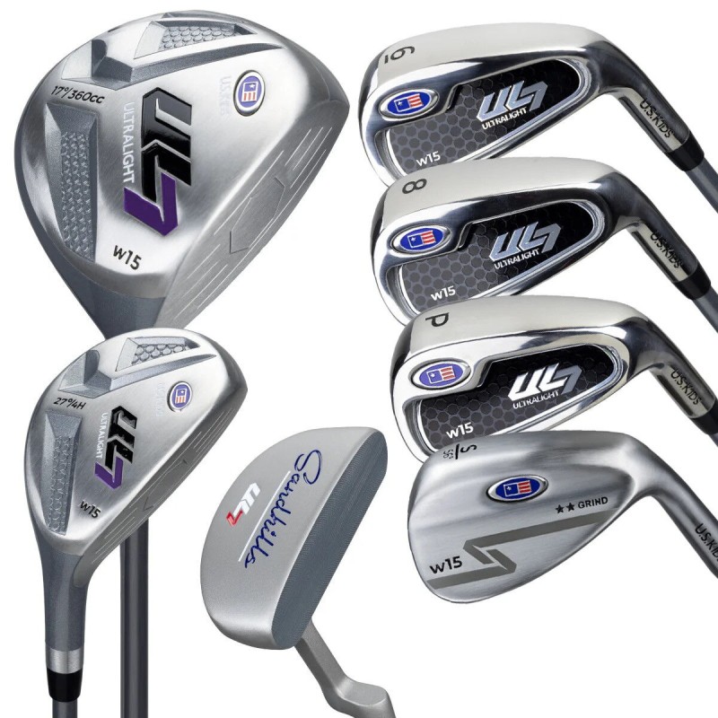 US Kids | Kit de golf Ultralight 7 54"