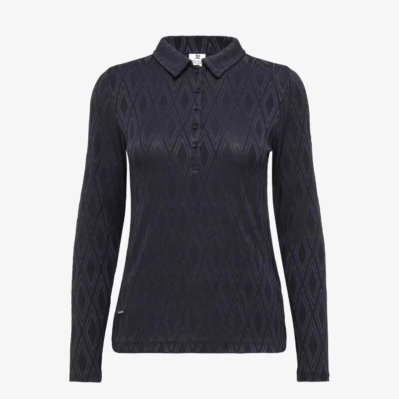 Daily Sports | Polo Graphic Jacquard LS Femme