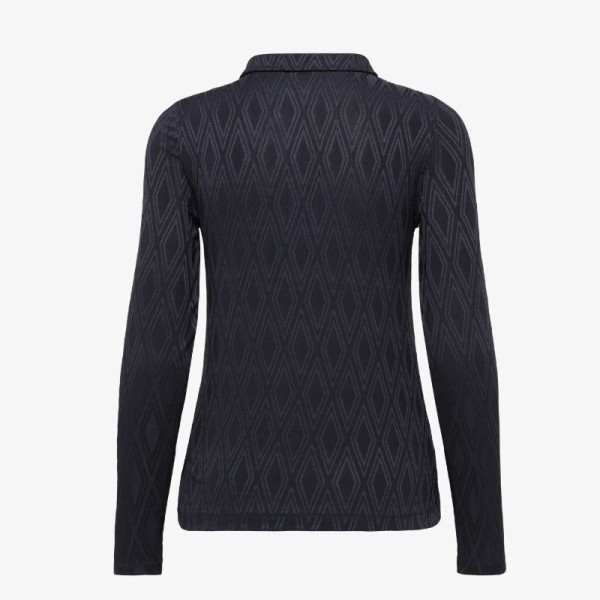 Daily Sports | Polo Graphic Jacquard LS Femme