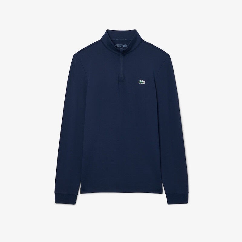 Lacoste | Pullover Mid-layer Golf col zippé Ultra Dry