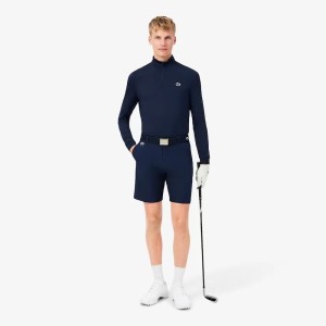 Lacoste | Pullover Mid-layer Golf col zippé Ultra Dry