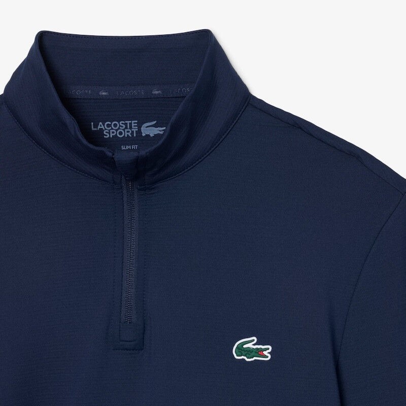 Lacoste | Pullover Mid-layer Golf col zippé Ultra Dry