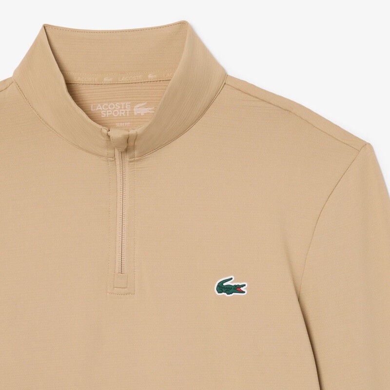 Lacoste | Pullover Mid-layer Golf col zippé Ultra Dry