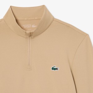 Lacoste | Pullover Mid-layer Golf col zippé Ultra Dry