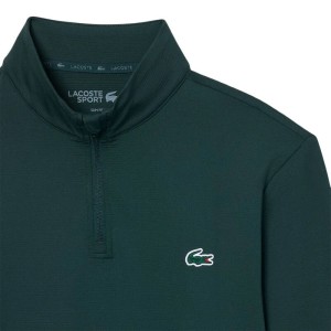 Lacoste | Pullover Mid-layer Golf col zippé Ultra Dry