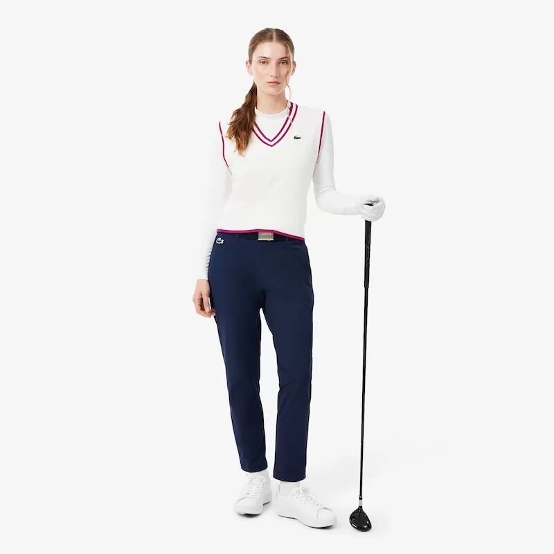 Lacoste | Pantalon Golf extensible en twill Femme