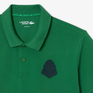 Lacoste | Polo Golf mini Piqué stretch badge