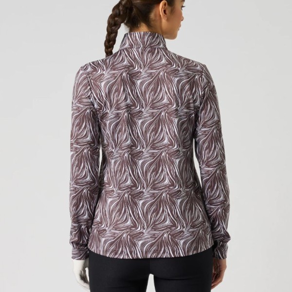 Daily Sports | Pullover Print Peached Half Neck Femme