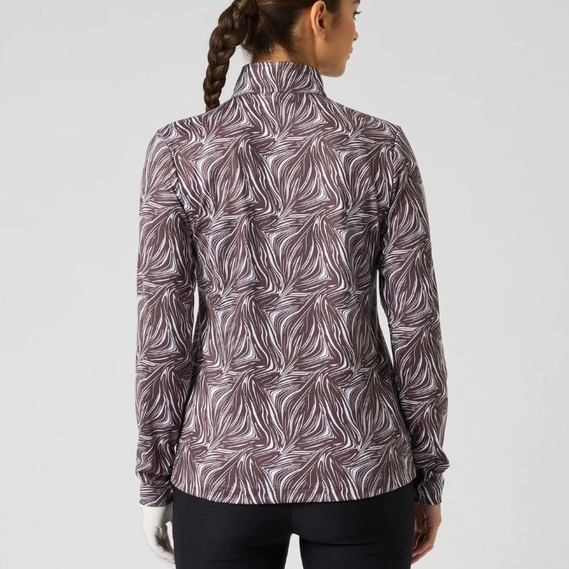 Daily Sports | Pullover Print Peached Half Neck Femme