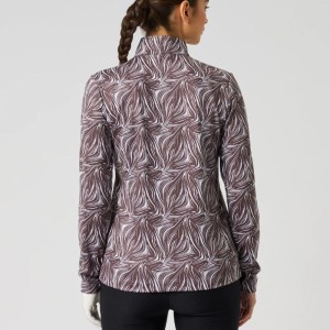 Daily Sports | Pullover Print Peached Half Neck Femme