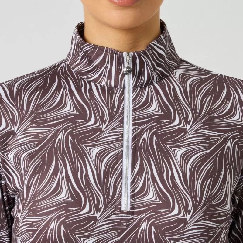 Daily Sports | Pullover Print Peached Half Neck Femme