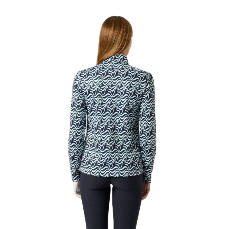 Daily Sports | Pullover Print Peached Half Neck Femme