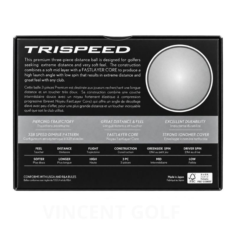 Srixon | Balles Trispeed