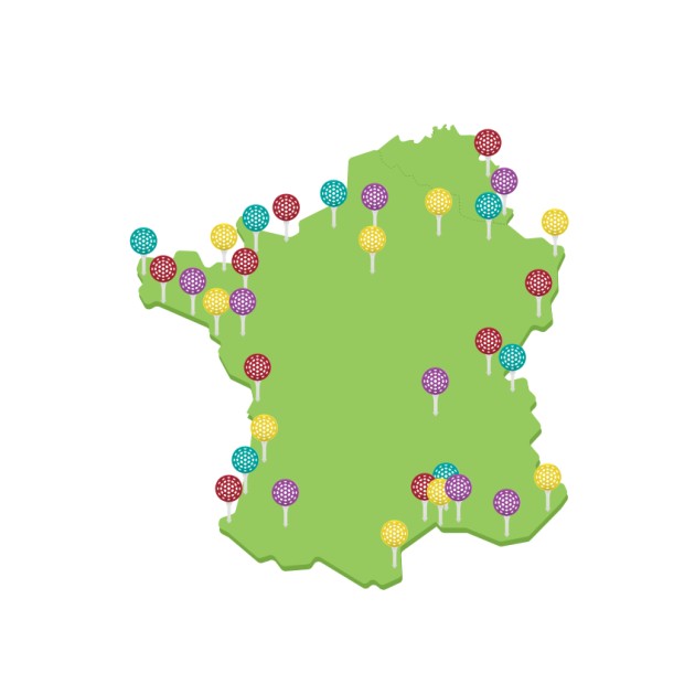 Listes des magasins Eurogolf