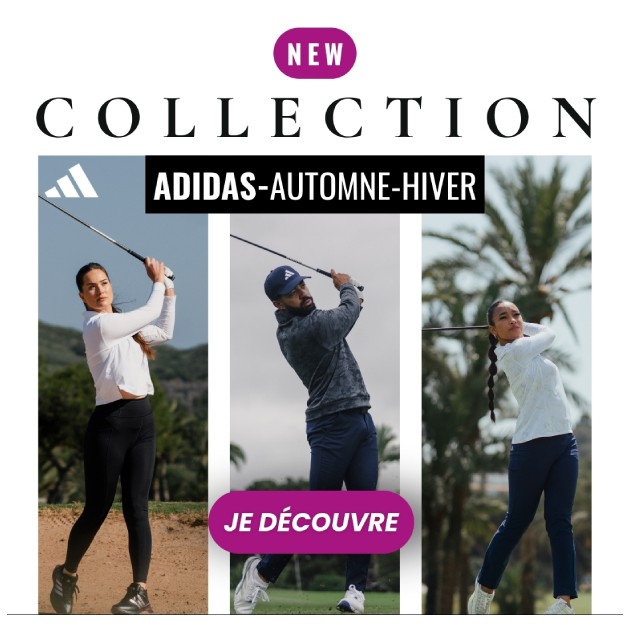Collection automne/hiver adidas Golf : s’équiper pour continuer à jouer pendant la saison