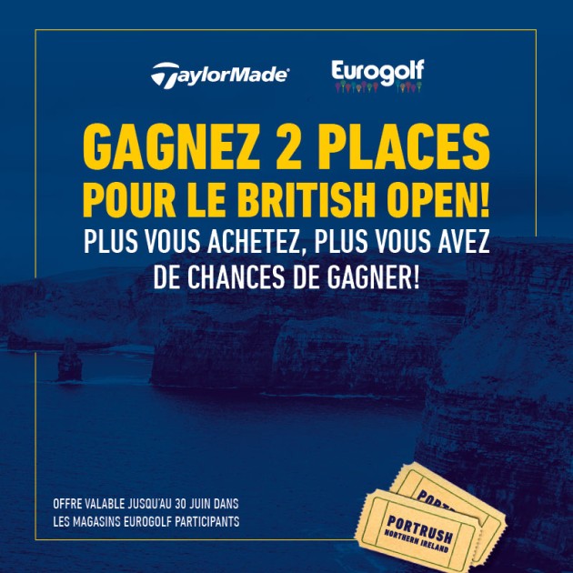 Jeu-concours TaylorMade British Open